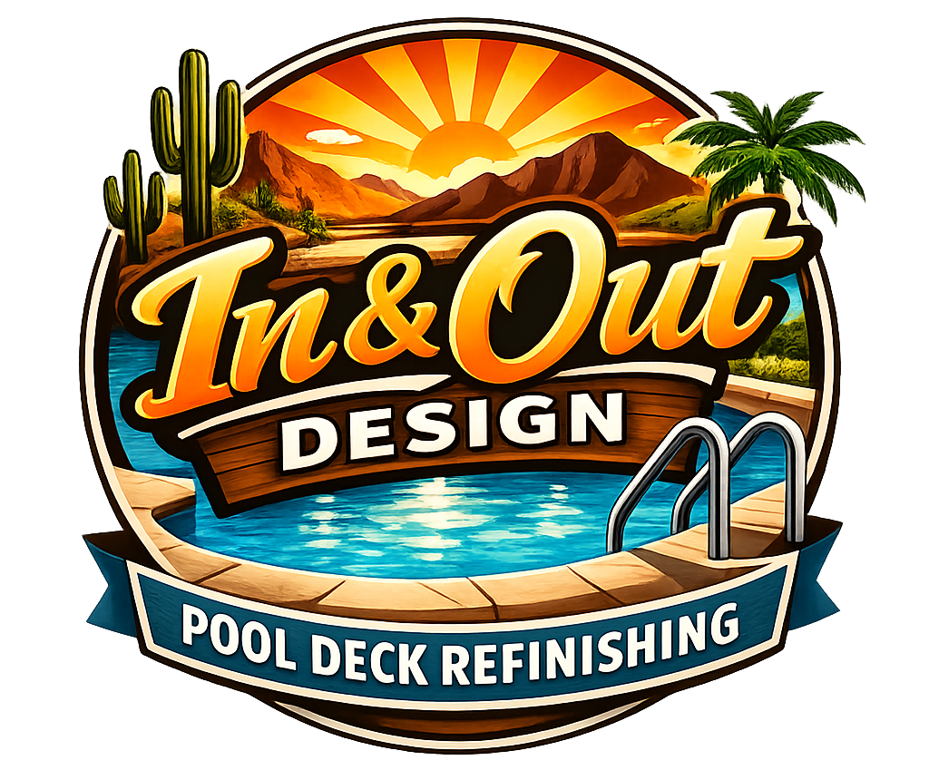 In & Out Design — Pool Deck Refinishing